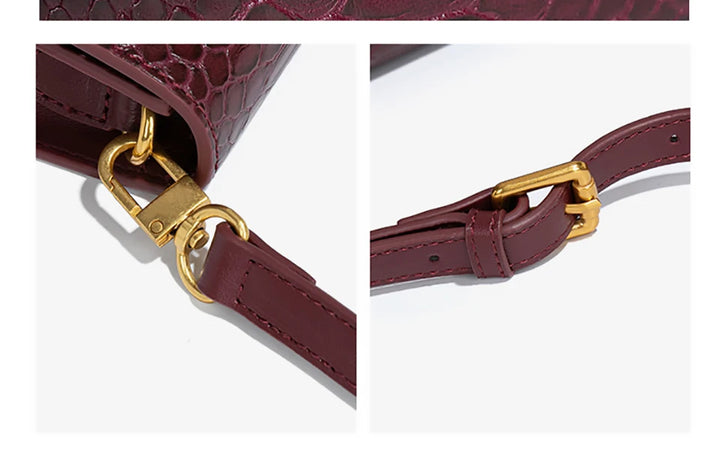 Women’s Leather Clutch & Evening Handbag – Crossbody & Shoulder Bag