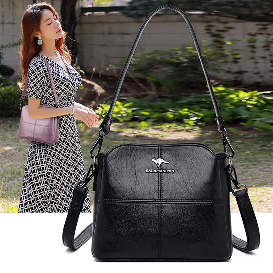 Luxury PU Leather Women’s Shoulder & Crossbody Bag