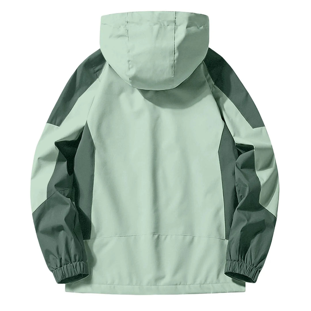 Unisex Hooded Ski Jacket – Waterproof Windproof Winter Snowboard Coat