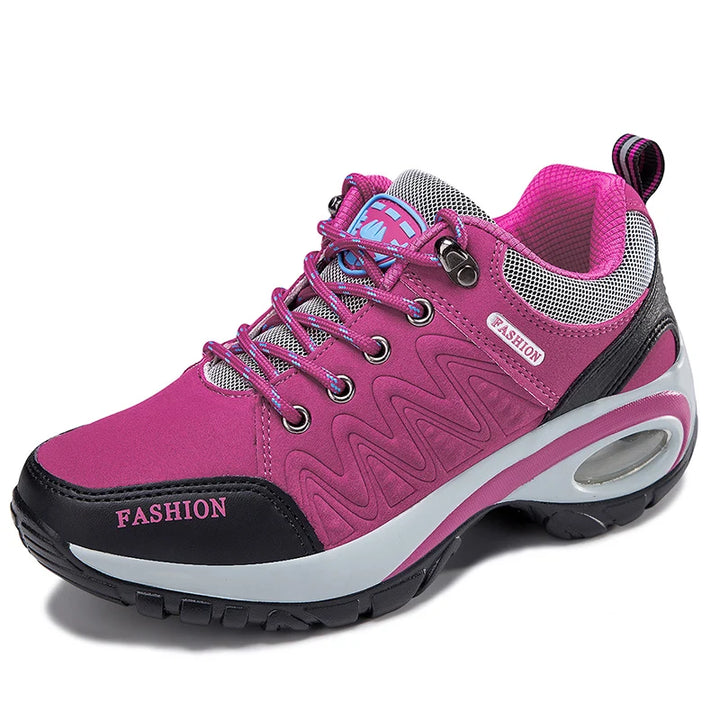 Women’s Waterproof Platform Sneakers – Outdoor Hiking & Running Shoes