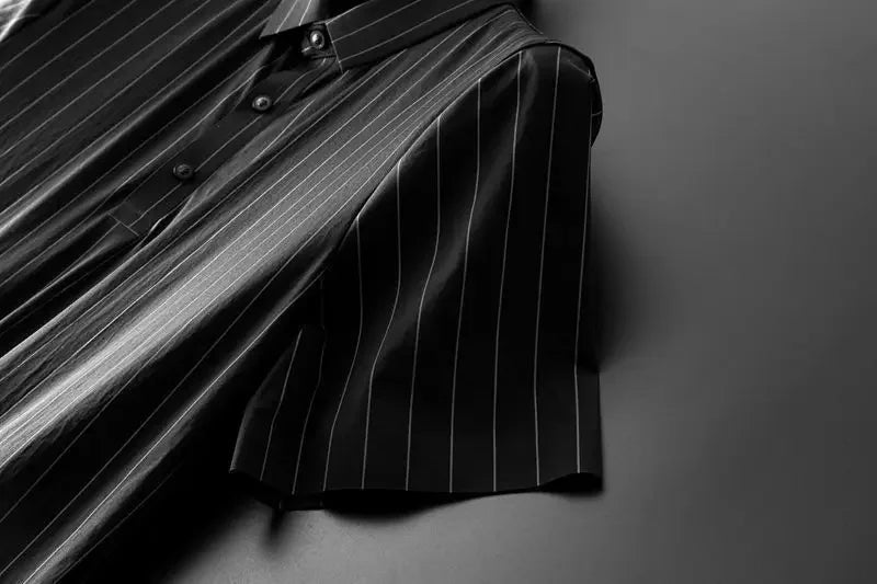Male Shirts Trousers Sets No Logo Work Wear Slim Fit Cheap Clothes 2025 Trend Baggy Loose Outfits Regular Chic Men's Pants Set