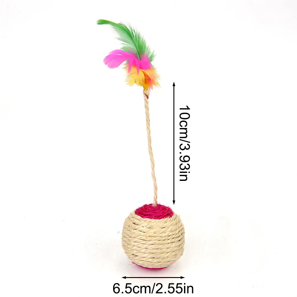 ClawCatch™ Sisal Play Ball