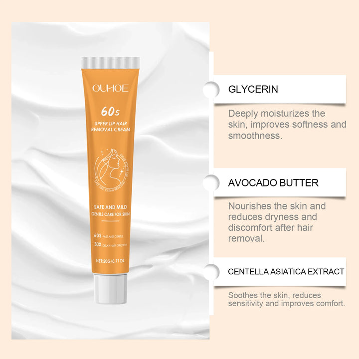 GlowSoft™ Aufhellende Haarentfernungscreme