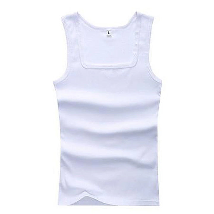 2024 Men’s Cotton Tank Top – Sleeveless Sports Vest, Quick Drying