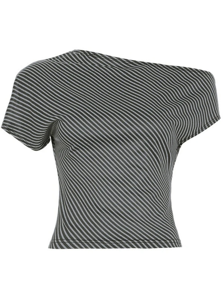Women’s Striped Streetwear Tee