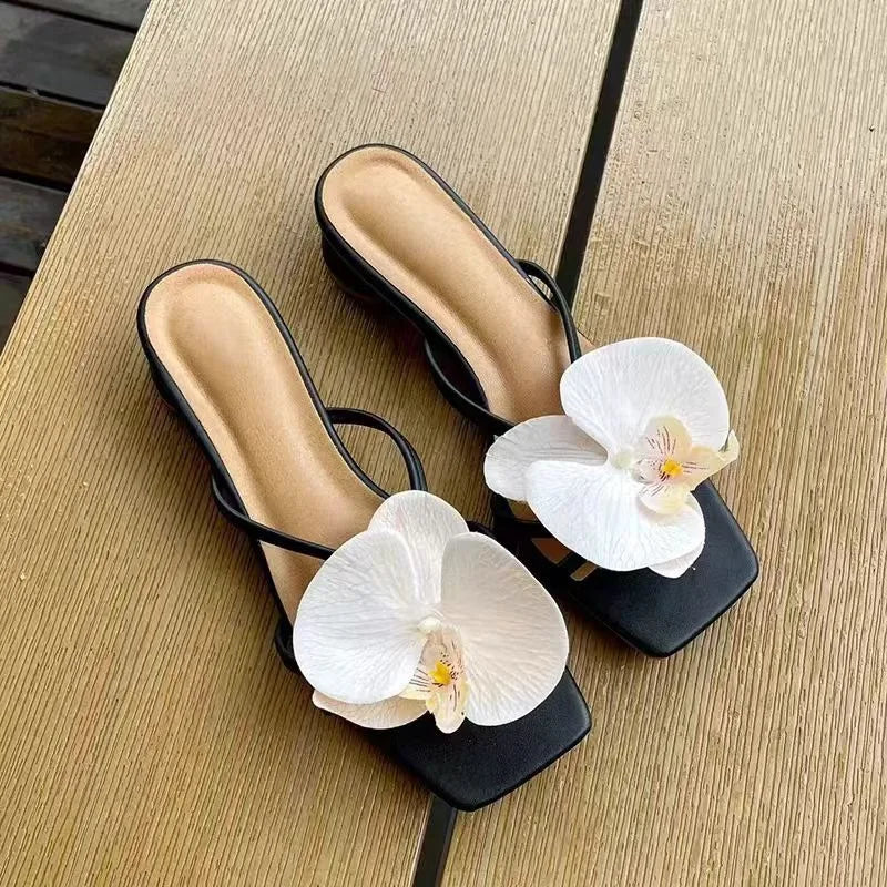 2025 Women’s Casual Sandals – Elegant Floral Designer Shoes