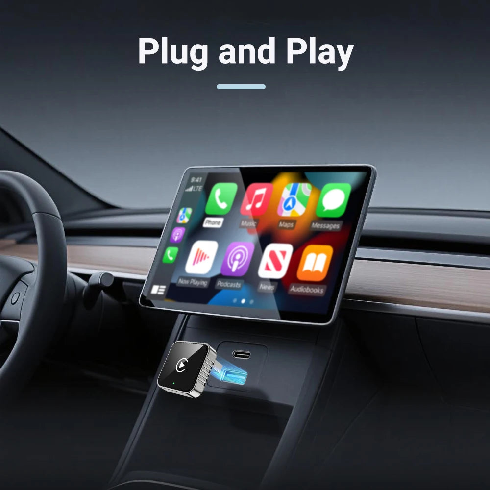 Wired to Wireless CarPlay Adapter