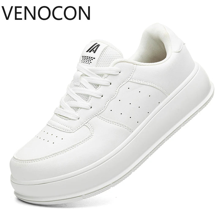 VENOCON Minimalist Wide Toe Box Sneakers – Fabric & Leather