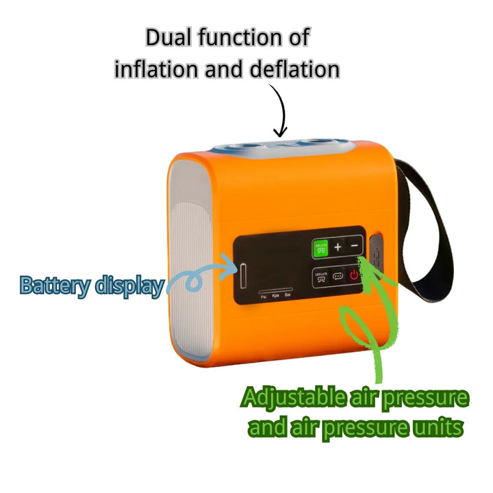 WESTTUNE™ Portable Air Pump – Wireless Inflator for Mats