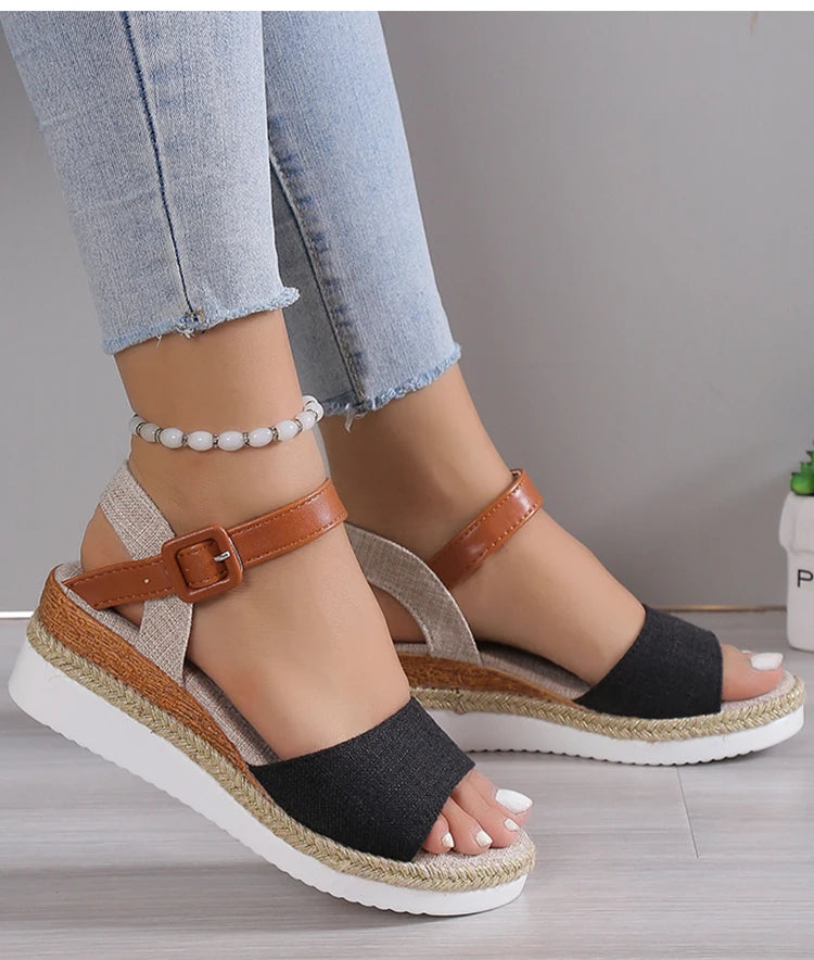 Women’s Wedge Sandals – Casual Elegant Soft Summer Shoes