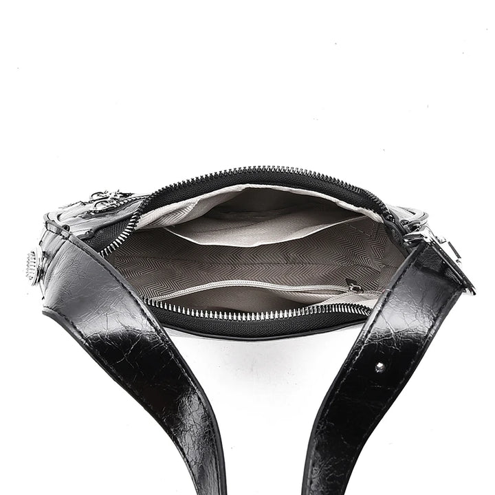 Women’s PU Leather Crossbody Bag – Vintage Hobo Clutch Handbag