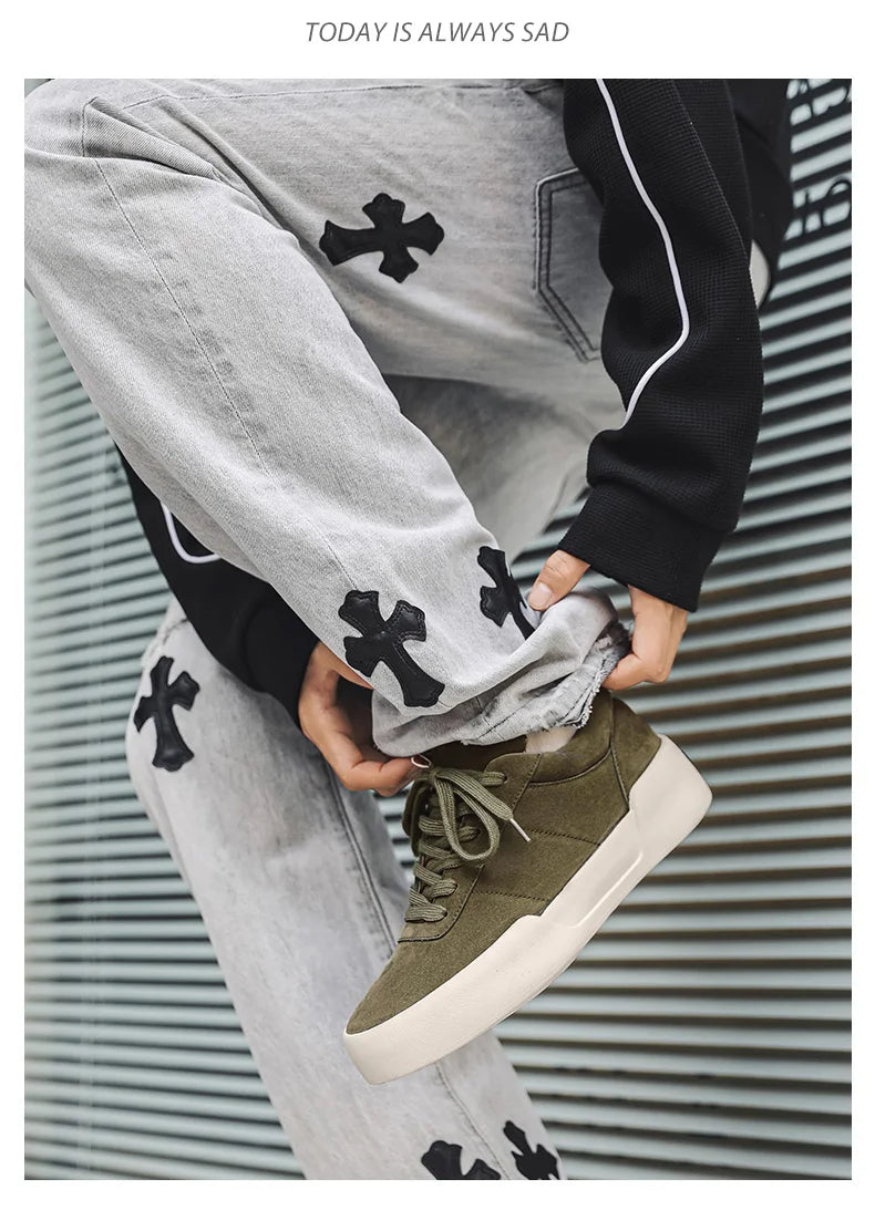 Fashion Flat Men's Footwear Autumn Men Casual Shoes Comfortable Breathable Anti Slip Sports Sneakers for Man Zapatillas Hombre