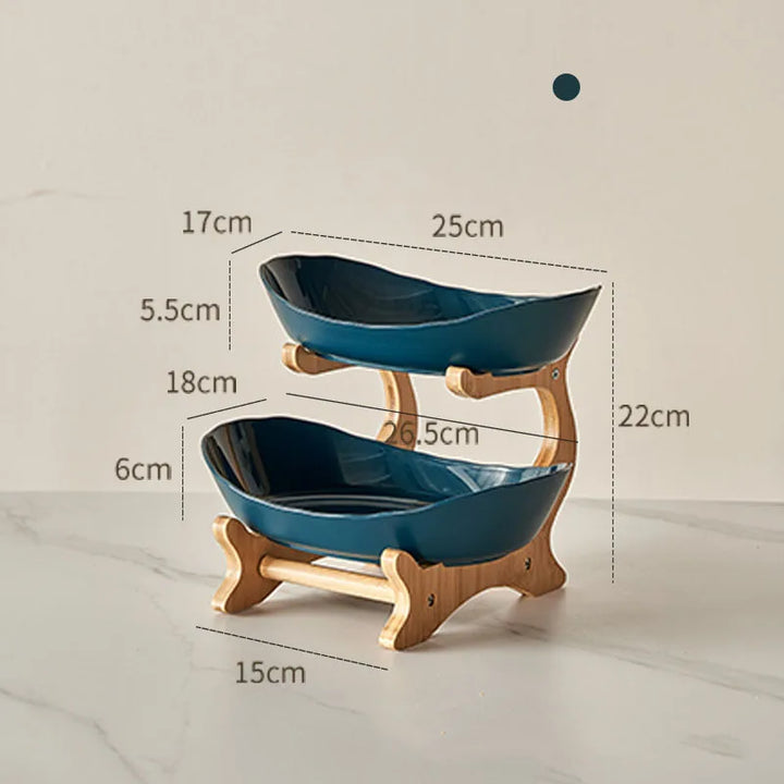 SnackTower™ Serviertablett mit 2/3 Ebenen