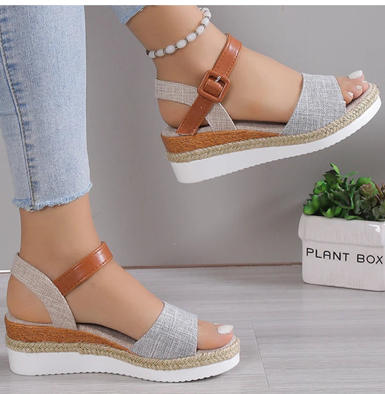 Women’s Wedge Sandals – Casual Elegant Soft Summer Shoes