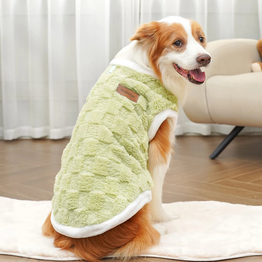 CanineComfort™ Flanell-Hundemantel