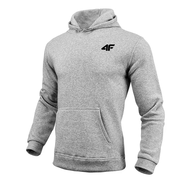 Men’s Hooded Sweatshirt – All-Season Casual Outdoor & Gym Jacket