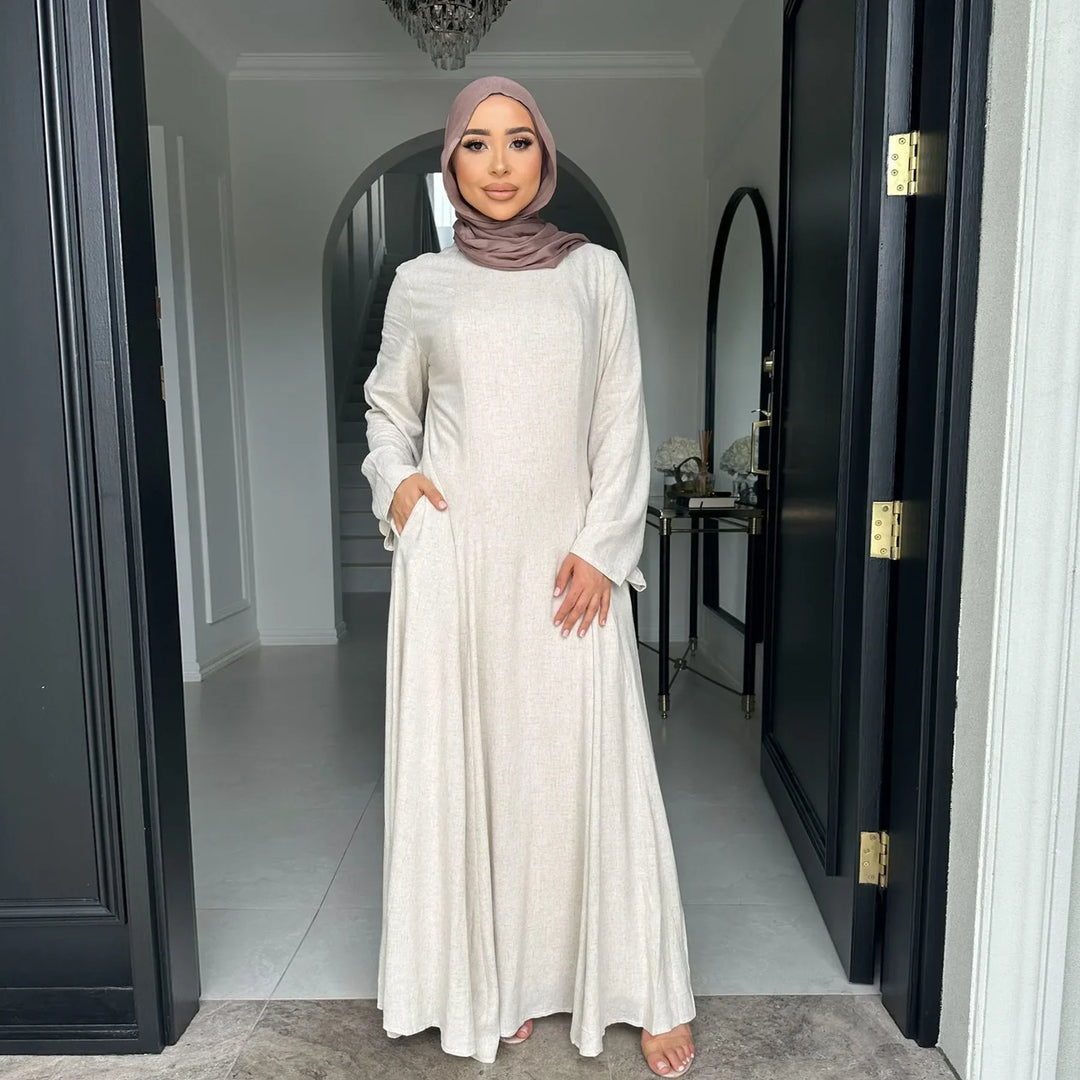 Ramadan Modest Abaya Dubai Islamic Muslim Kaftan Dress Prayer Clothes Women Vestidos Para Mujer Robe Caftan Marocain Femme