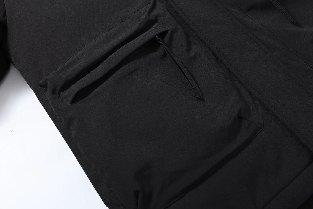 Men’s Outdoor Cycling Fleece Jacket – Lightweight Warm Workwear Coat for Teens