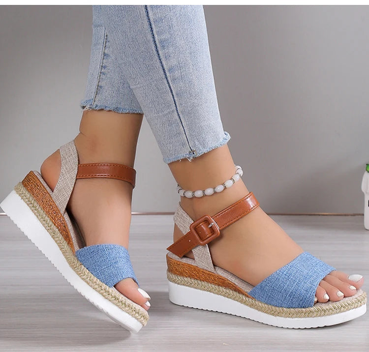 Women’s Wedge Sandals – Casual Elegant Soft Summer Shoes