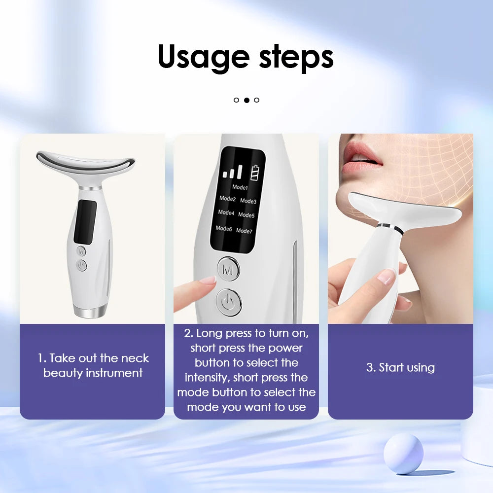 LumiSkin™ 7-in-1 Light Face & Neck Beauty Device