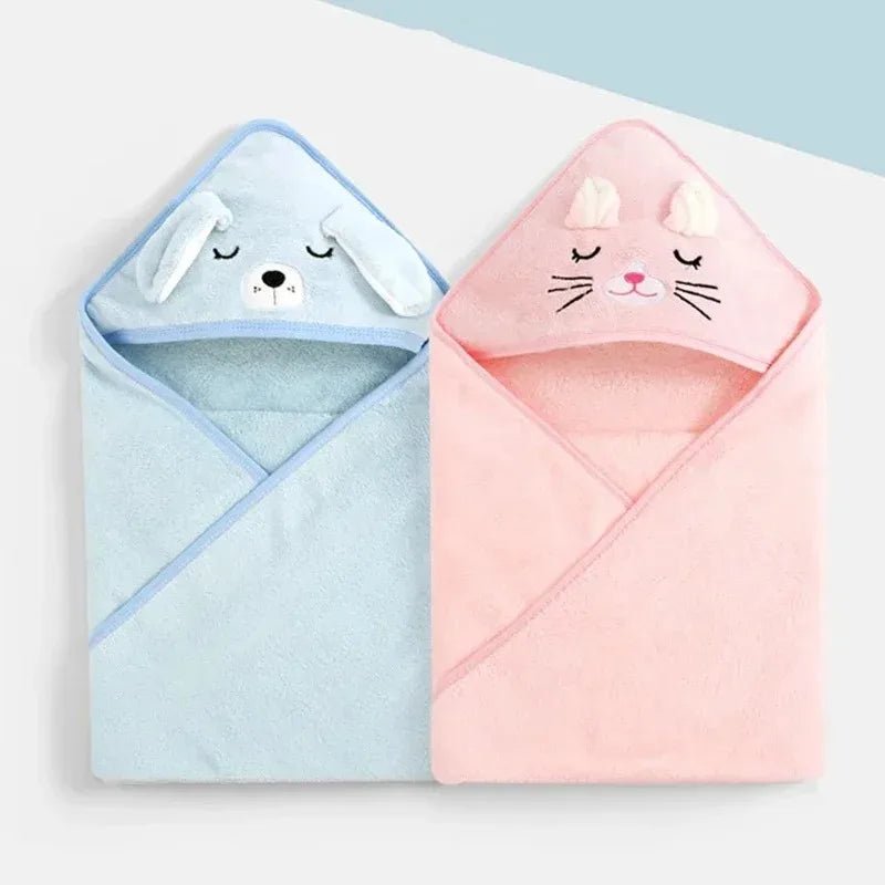 BabyJoy™ Cartoon Hooded Towel 80x80cm