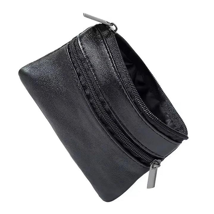 Leather Coin Purse & Mini Wallet for Men, Women & Kids