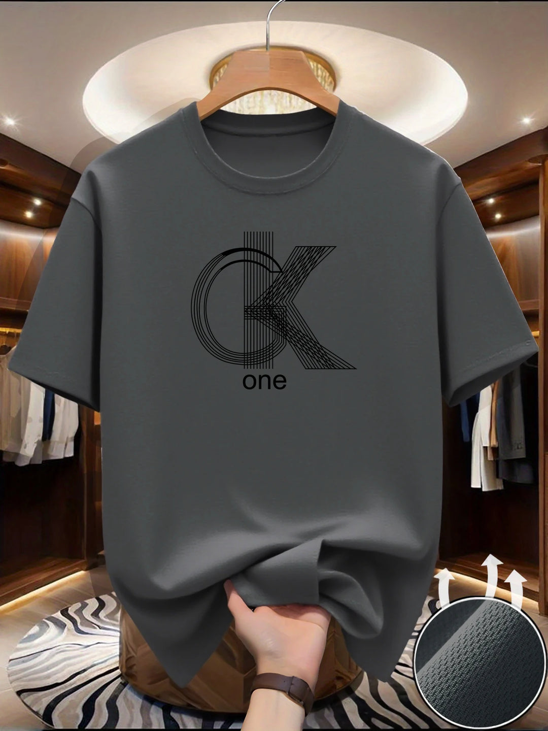 Men's Graphic T-Shirts - Casual crew neck, short sleeves, summer essentials, fashionable prints, comfortable clothing | Modern c