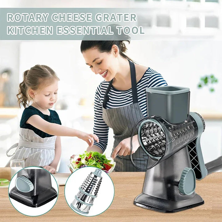 ChefEase™ Rotary Slicer & Grater