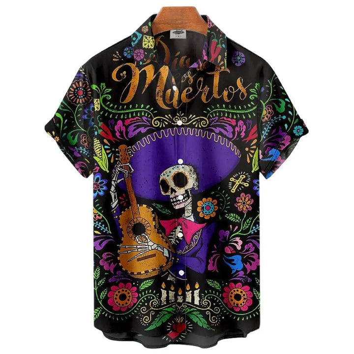 Men Shirts Y2K Clothing Funny For Men Hawaiian Harajuku 3D Printing Oversized Real Imported-china Camisa Floral Masculina Social