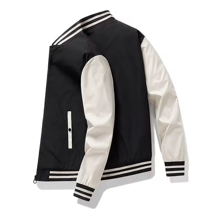 Men’s Casual Sports Baseball Jacket – Trendy Spring & Autumn Outerwear