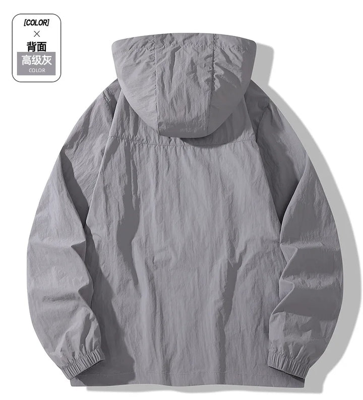 Unisex Waterproof & Windproof Outdoor Jacket – Breathable Coat for Fishing, Camping & Autumn Activities