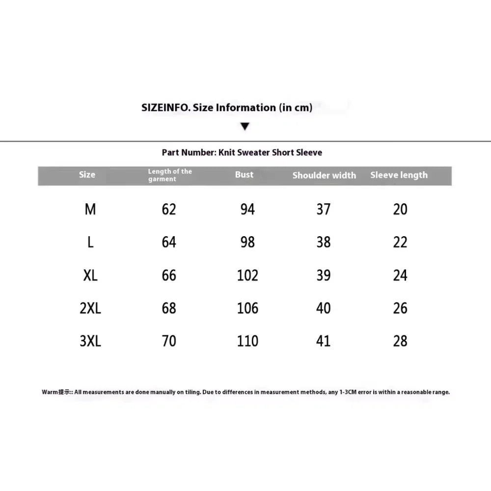 Summer New Men Knitted Shirts Short Sleeve Polo T-Shirts Tops Male Fashion Casual T Shirt Breathable Solid Polo Tee Man Clothing