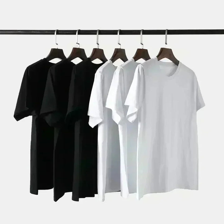 Men's and Women's T-shirts ICharlie Cotton T-shirts Front-necked Tops Patterned Daily Leisure and Cuteness Printed T Shirt