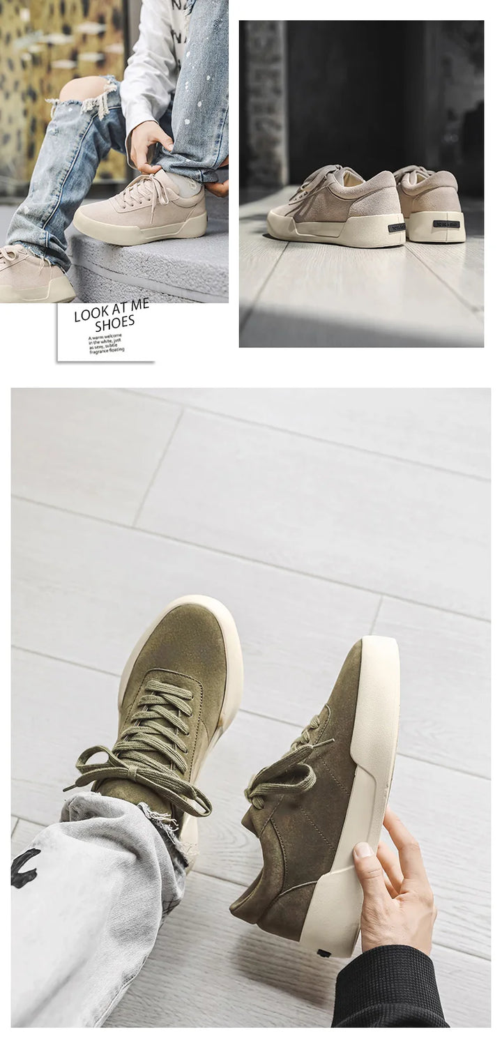 Fashion Flat Men's Footwear Autumn Men Casual Shoes Comfortable Breathable Anti Slip Sports Sneakers for Man Zapatillas Hombre