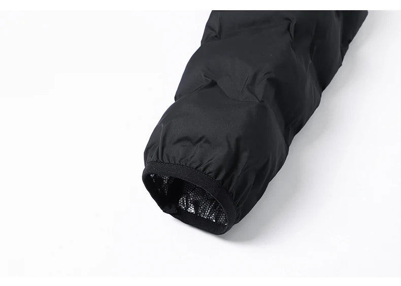 Unisex Hooded Ski Jacket – Waterproof Windproof Winter Snowboard Coat