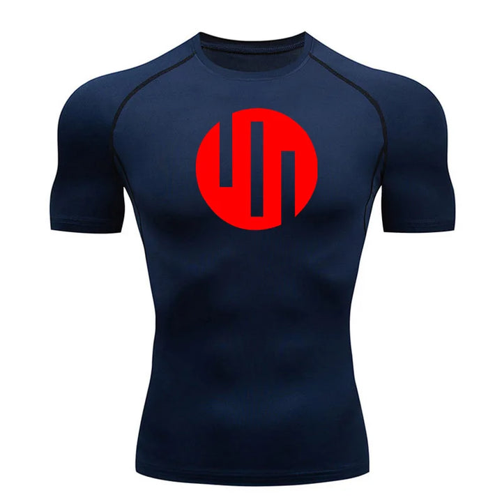 Men's Compression Shirts Long Sleeve Workout Gym T-Shirt Running Top Cool Dry Sports Baselayer Undershirts Sun Protection Skin