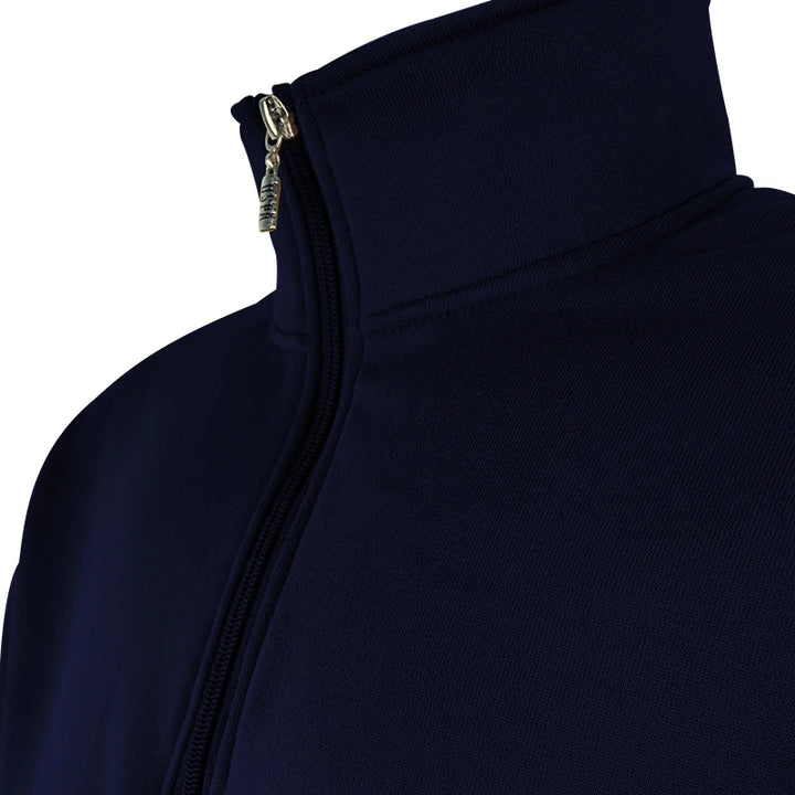 Men Sweatshirts Fall Spring Thicker Half Zip Pullover Hoody Solid Color Turtleneck for Male Outdoor