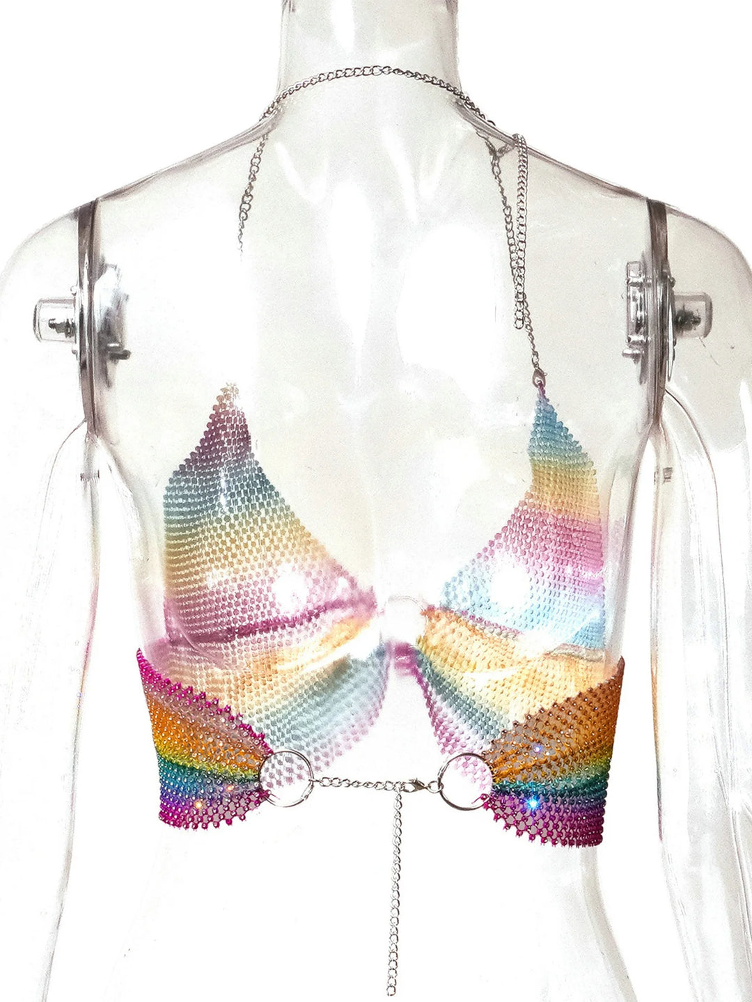 Sexy black White Summer crop top women festival Beach club outfits Party tank top t shirt woman Halter Rhinestones tops topy Hot