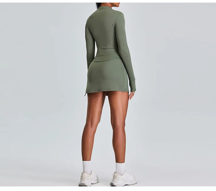 Yoga Shirts For Women Long Sleeve Fitness Long Sleeve Running Gym Clothes Workout Dry Fit Breathable High Elastic Sports Top