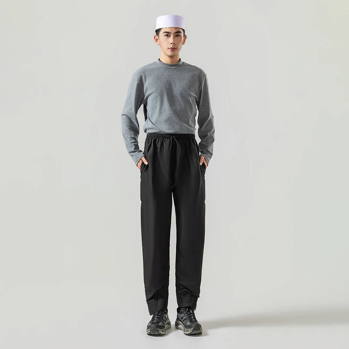 Men's Wide Leg Loose Cotton Abaya Pants Islamic Ramadan Trousers Arab Muslim Clothing Saudi Arabia Mubarak Pakistan Style