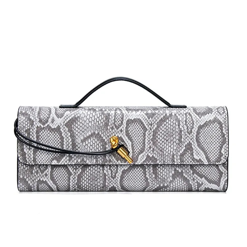 Women’s Leather Clutch & Evening Handbag – Crossbody & Shoulder Bag