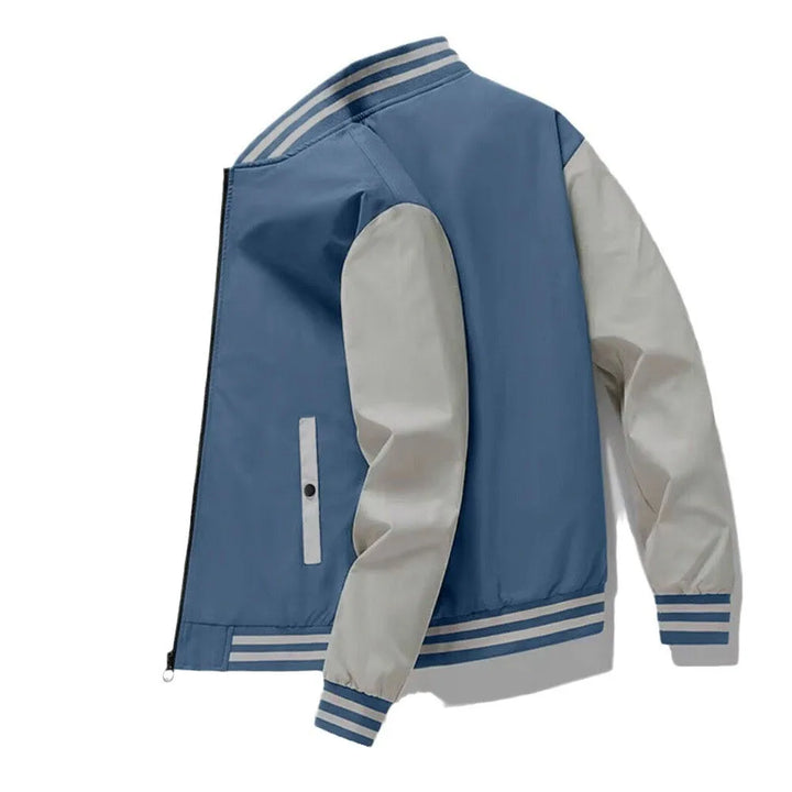 Men’s Casual Sports Baseball Jacket – Trendy Spring & Autumn Outerwear