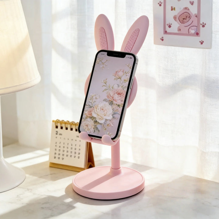 CuteRabbit™ Desktop Phone & Tablet Holder