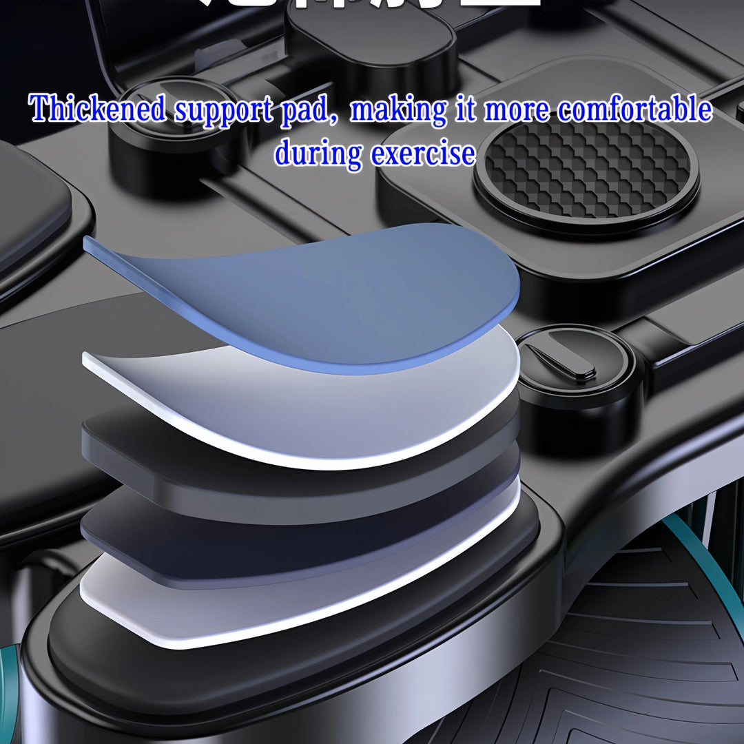 عجلة تمارين البطن SilentRoll™ - ارتداد رباعي العجلات