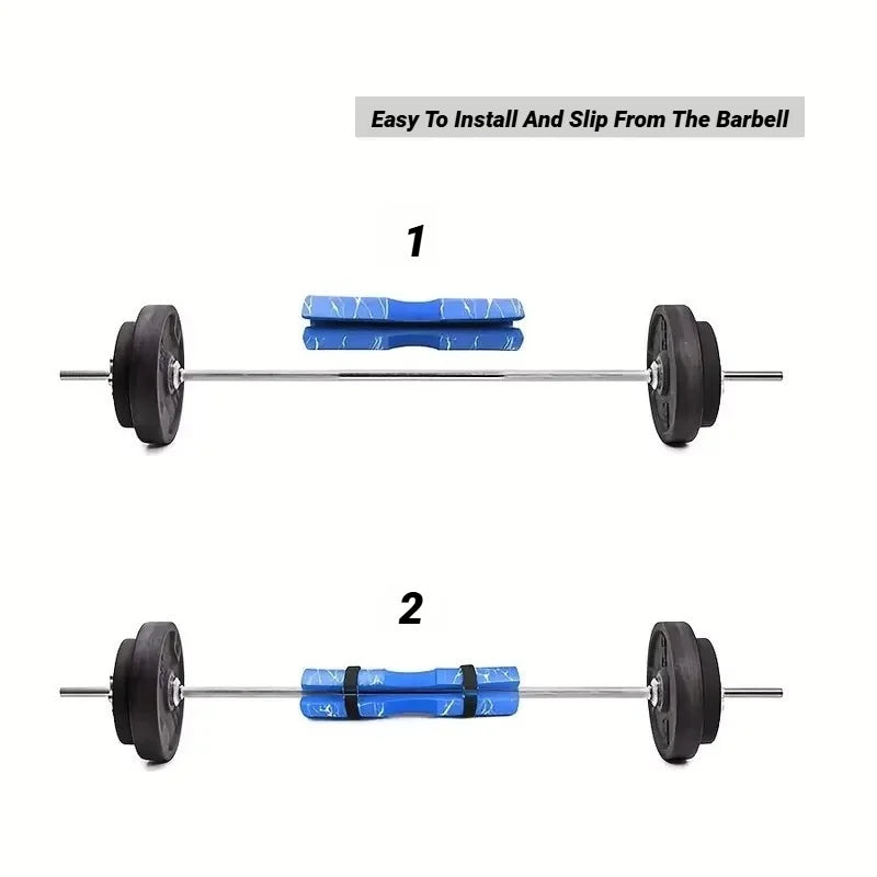 وسادة كتف سميكة من LiftPro™ - راحة مثالية للبار، القرفصاء، والدمبل