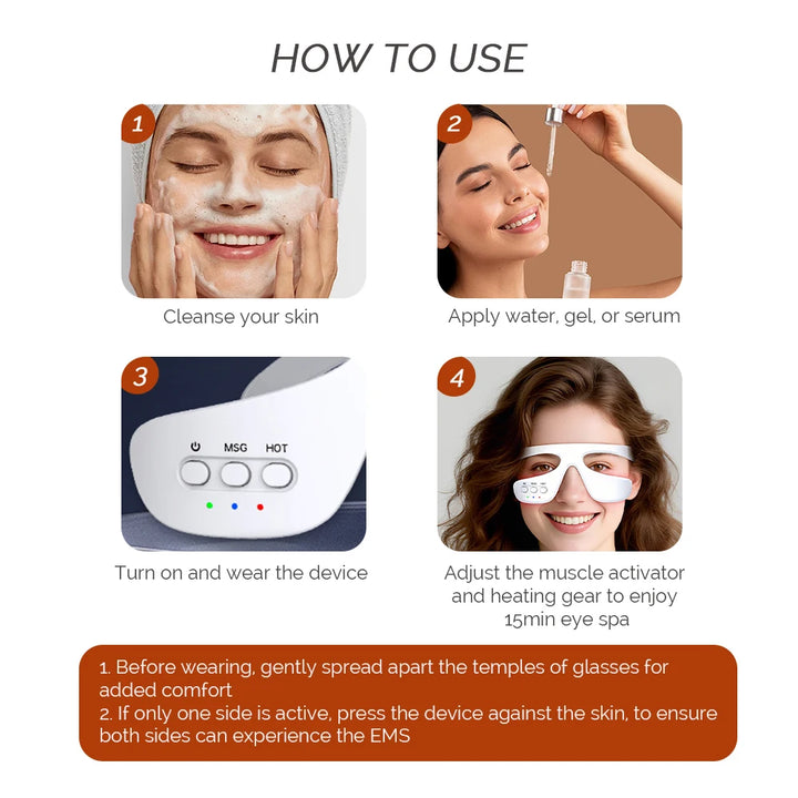 VisionEase™ Wireless Eye Massager