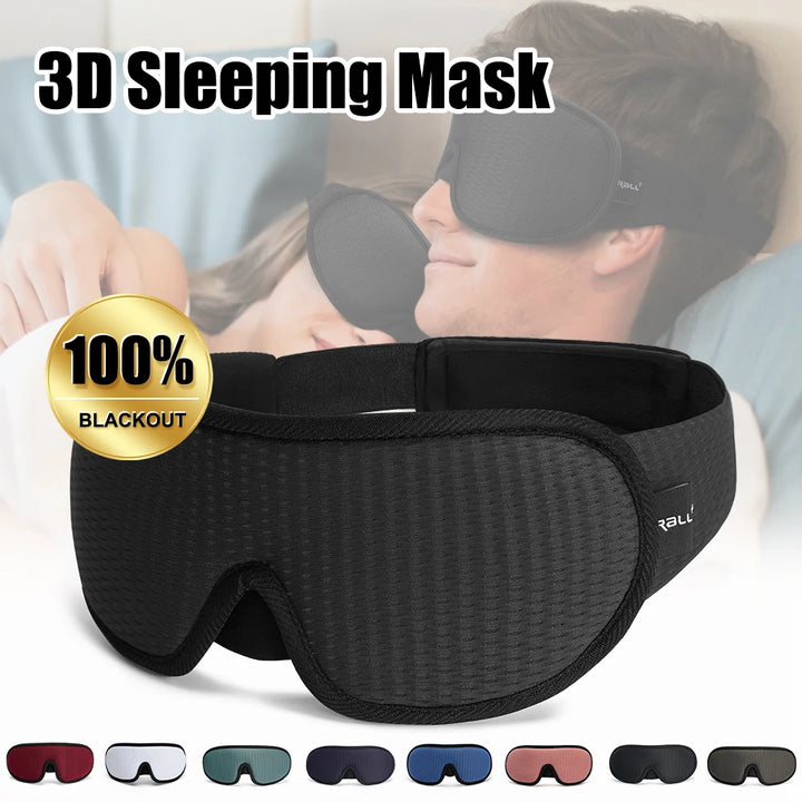 SleepLux™ 3D Eye Mask – Full Light Blocker