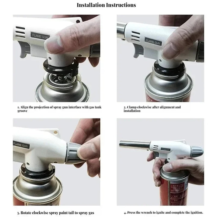 CampFire™ Gas Torch – Butane Welding & BBQ Burner