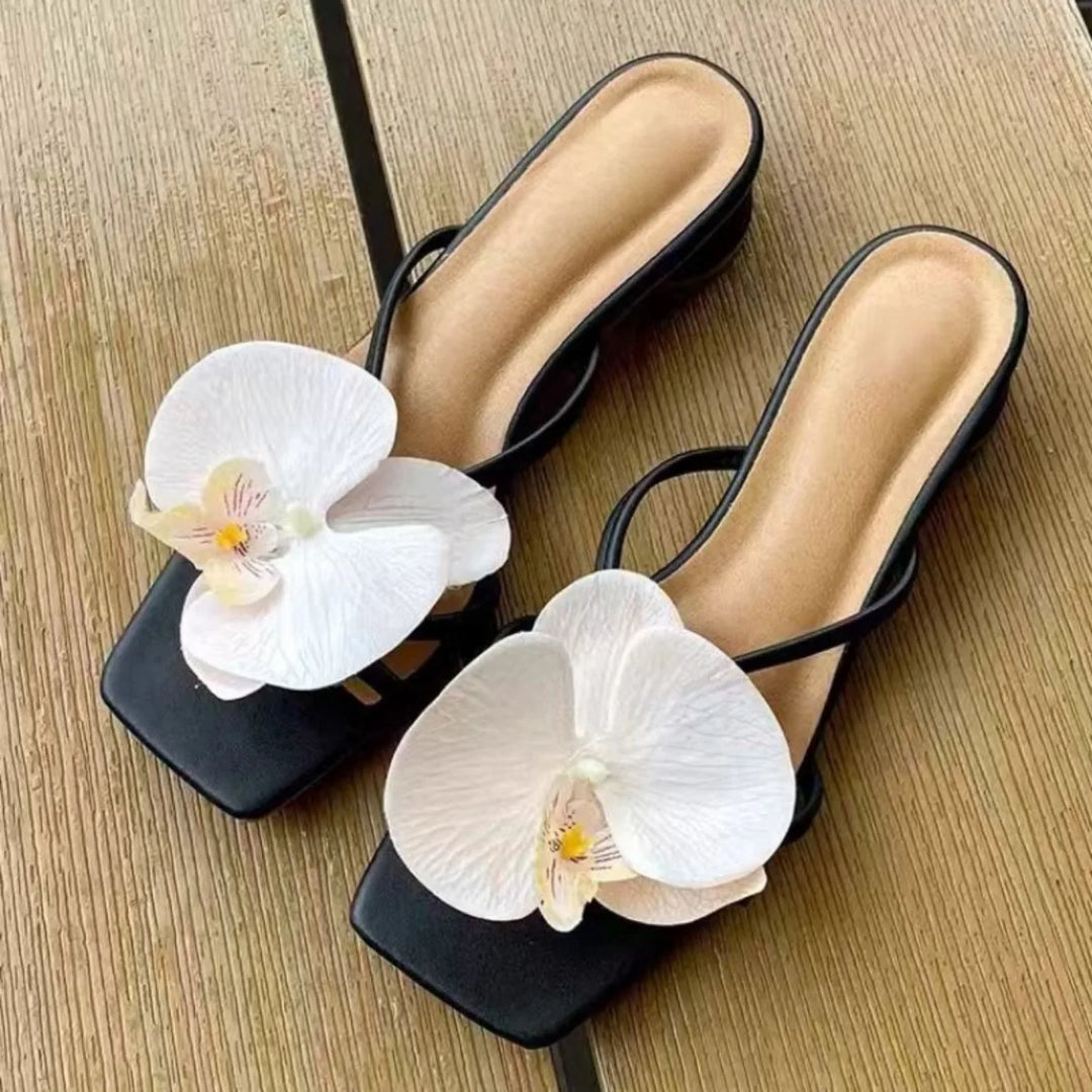 2025 Women’s Casual Sandals – Elegant Floral Designer Shoes
