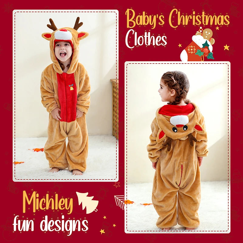 Michley™ Christmas Baby Romper - بذلة لطيفة للأطفال الصغار